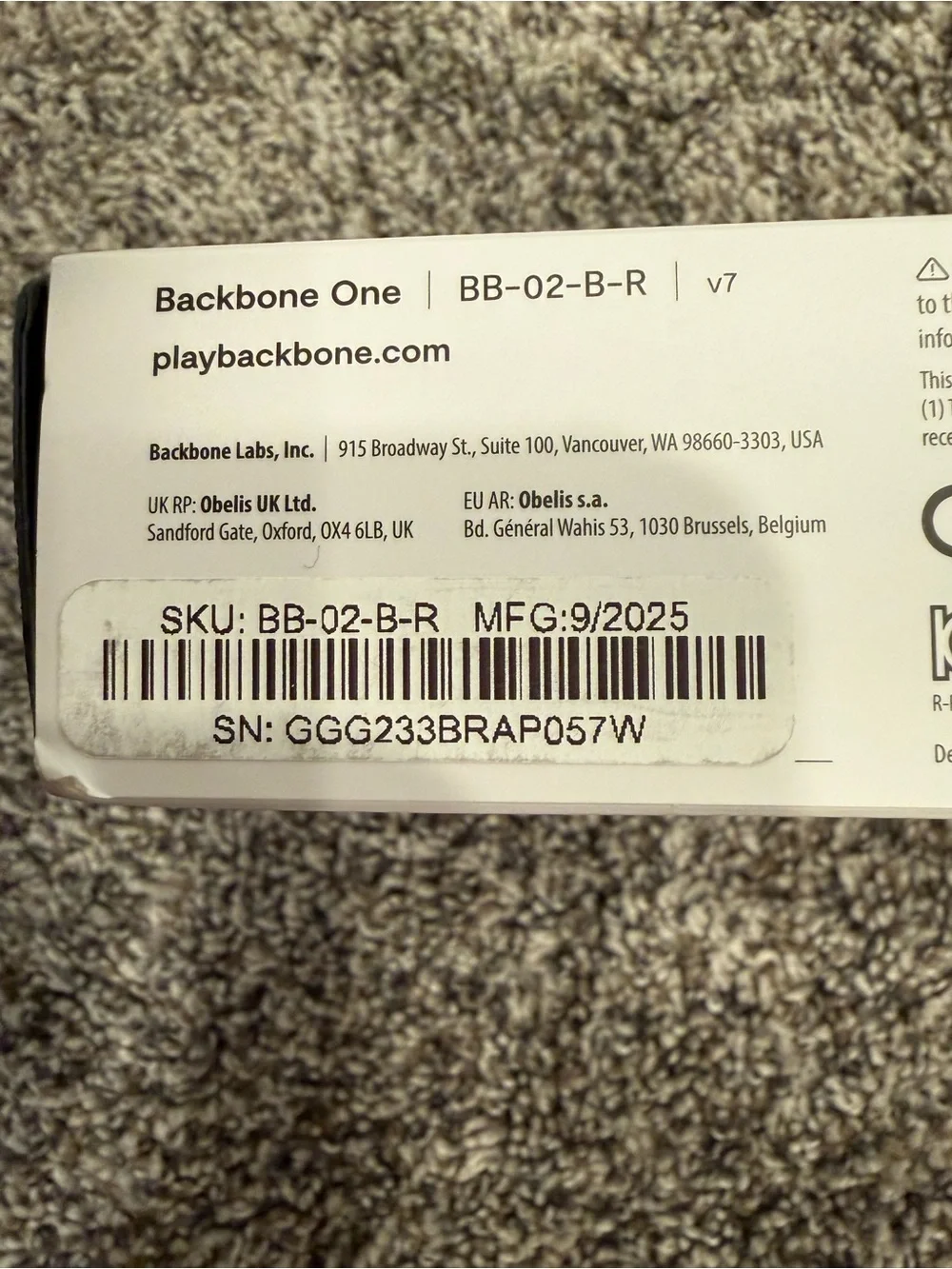 Backbone One Mobile Gaming Controller for iPhone (Lightning)